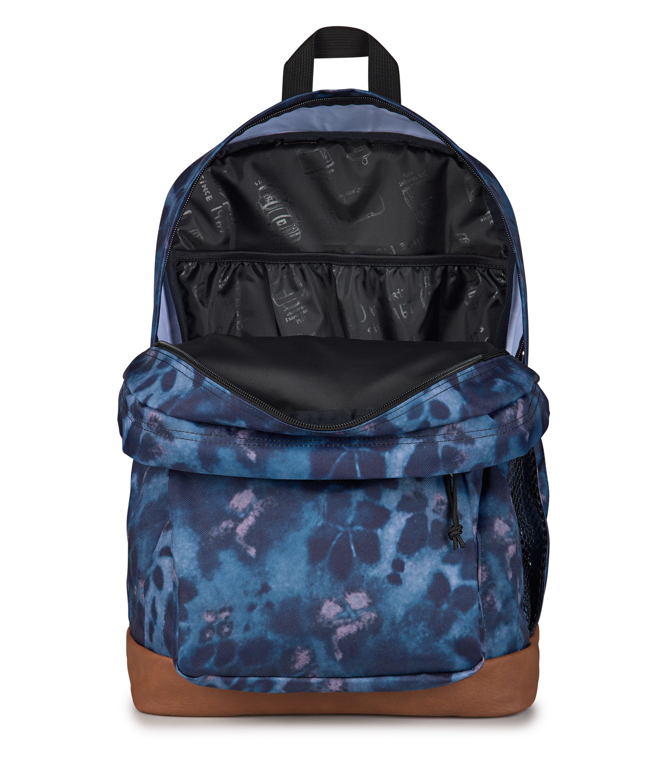 Jansport Cool Student Laptop Backpack - Ghostly Florals Navy