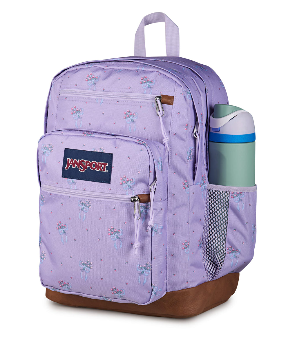 Jansport Cool Student Laptop Backpack - Pastel Petals Lilac