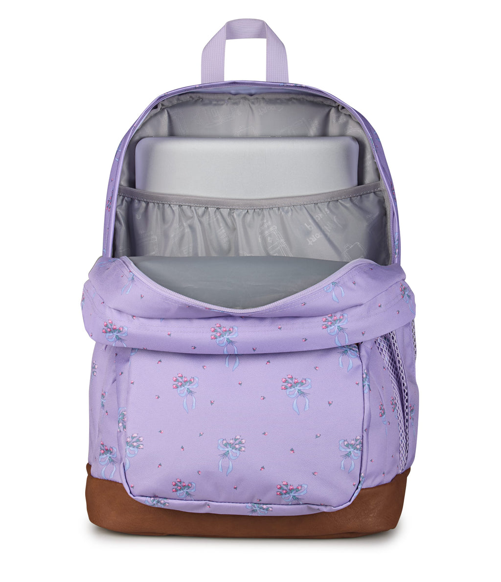 Jansport Cool Student Laptop Backpack - Pastel Petals Lilac