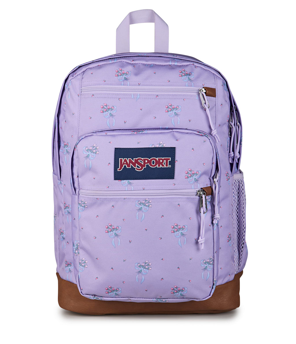 Jansport Cool Student Laptop Backpack - Pastel Petals Lilac