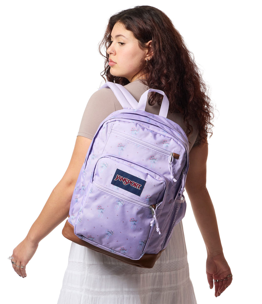Jansport Cool Student Laptop Backpack - Pastel Petals Lilac