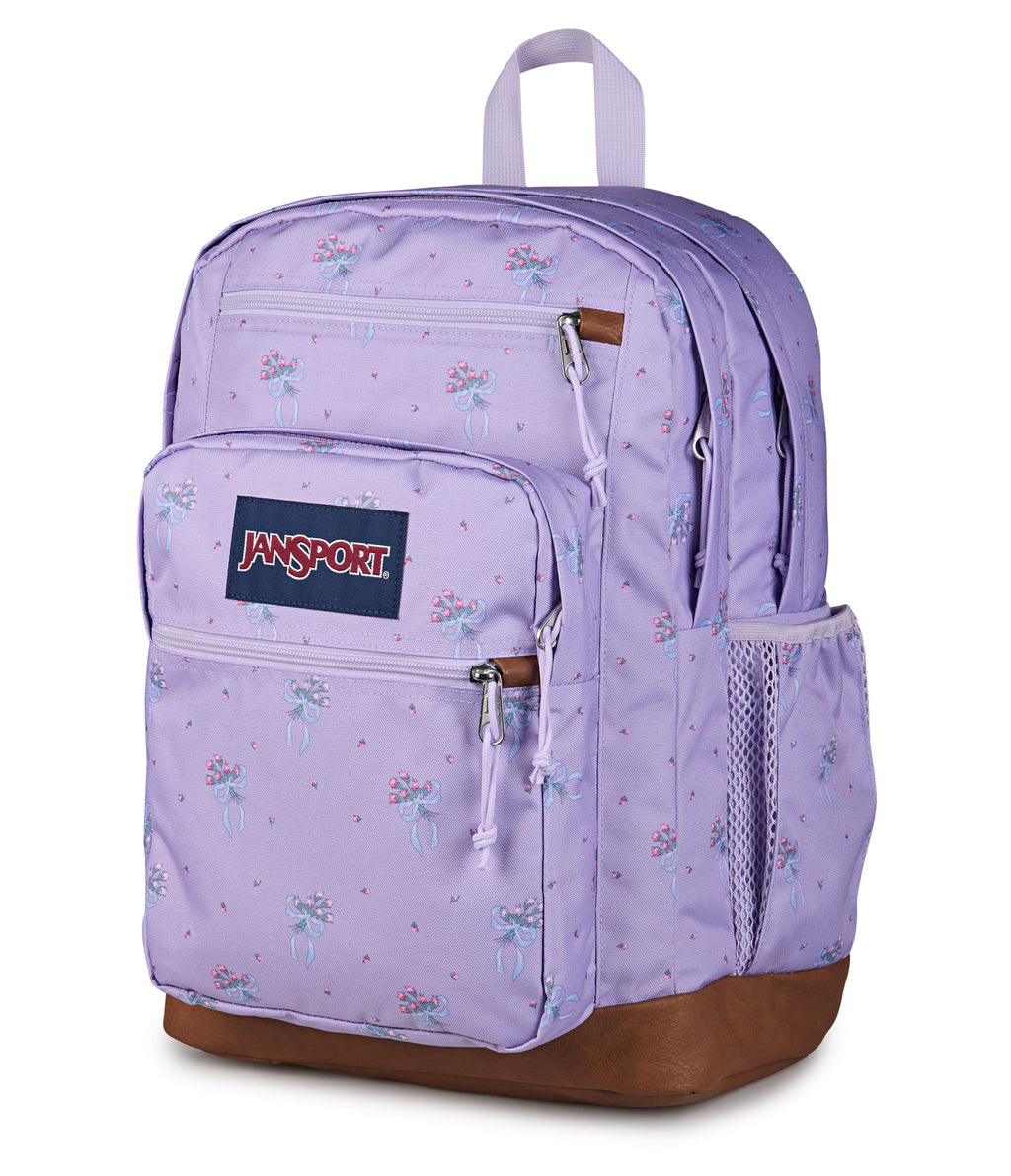 Jansport Cool Student Laptop Backpack - Pastel Petals Lilac