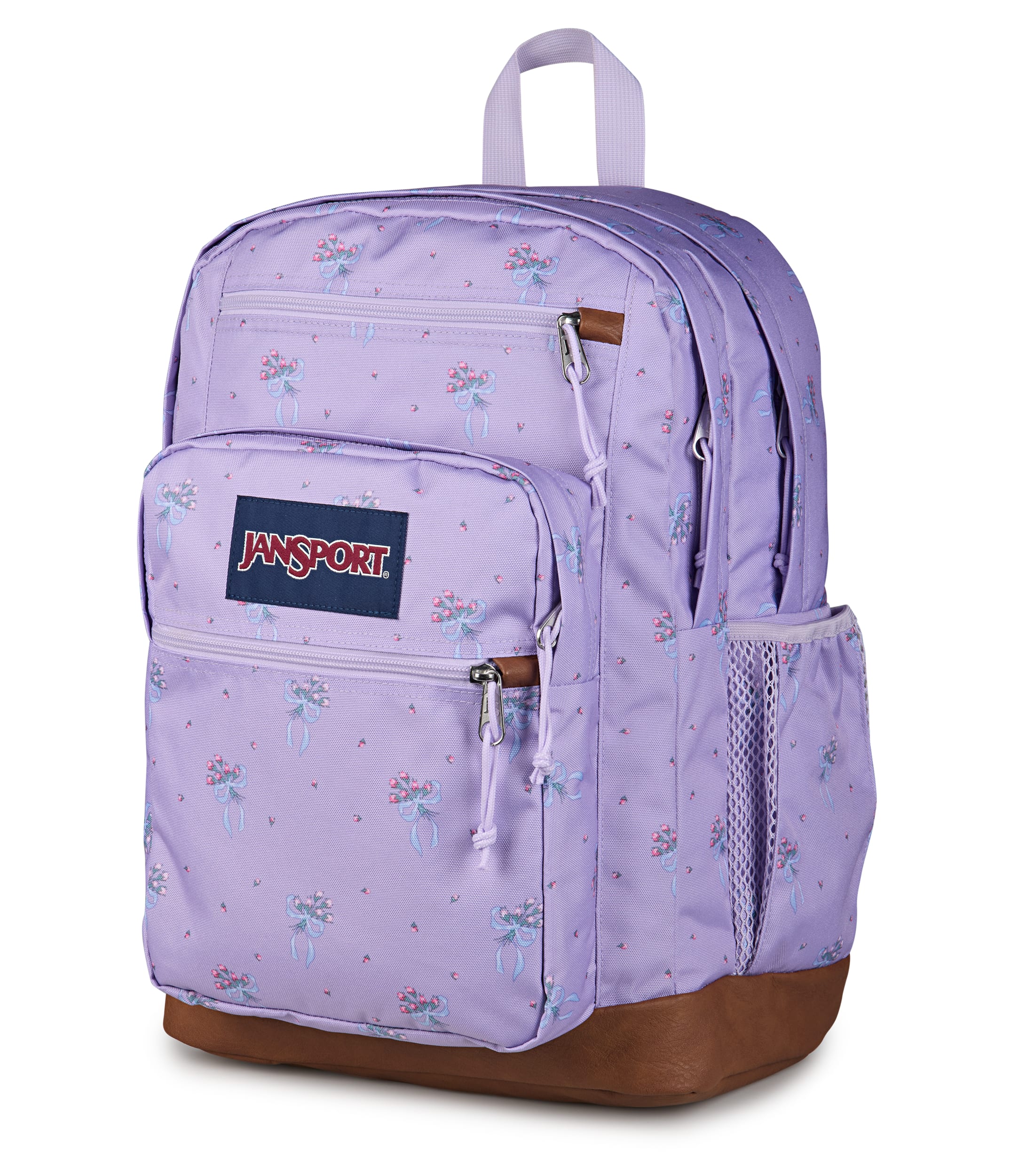 Jansport Cool Student Laptop Backpack - Pastel Petals Lilac