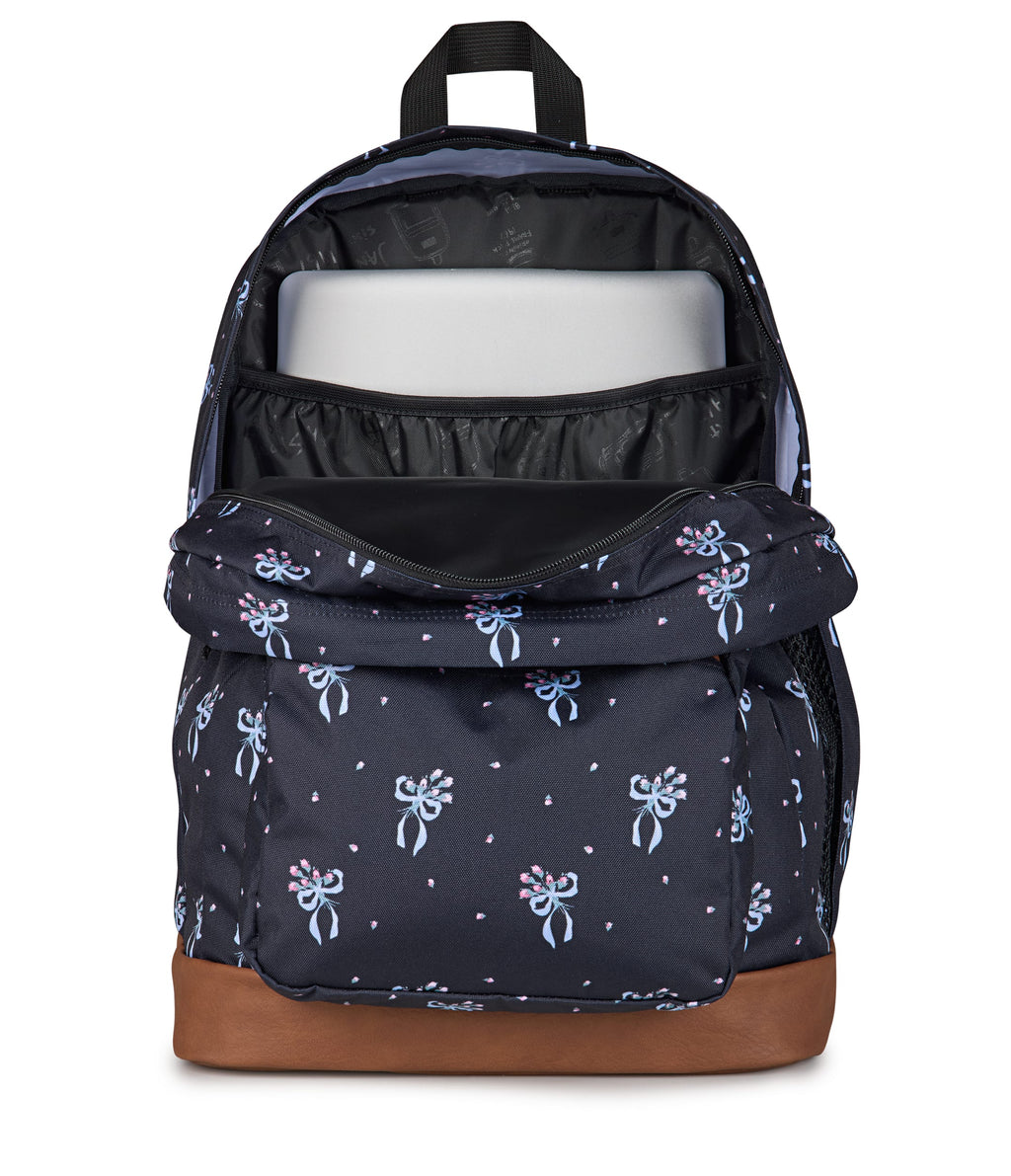 Jansport Cool Student Laptop Backpack - Pastel Petals Black