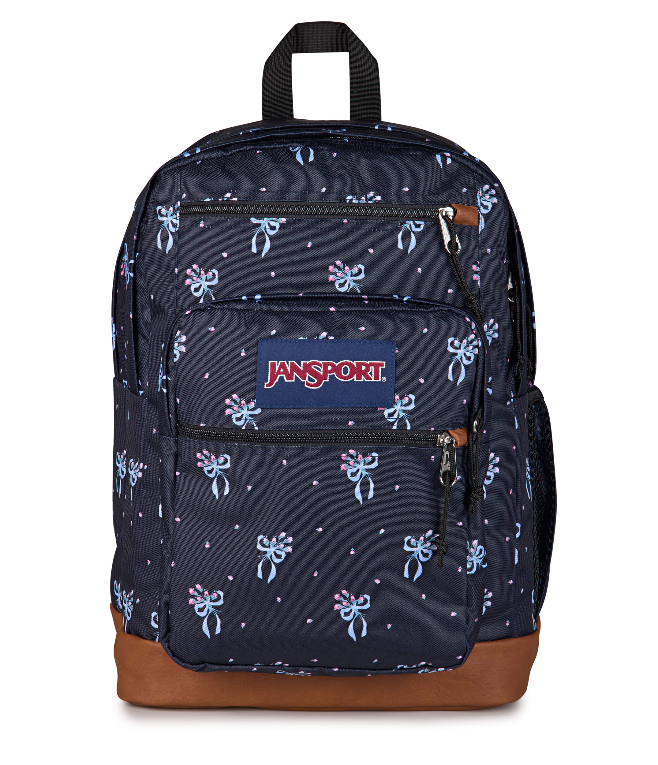 Jansport Cool Student Laptop Backpack - Pastel Petals Black