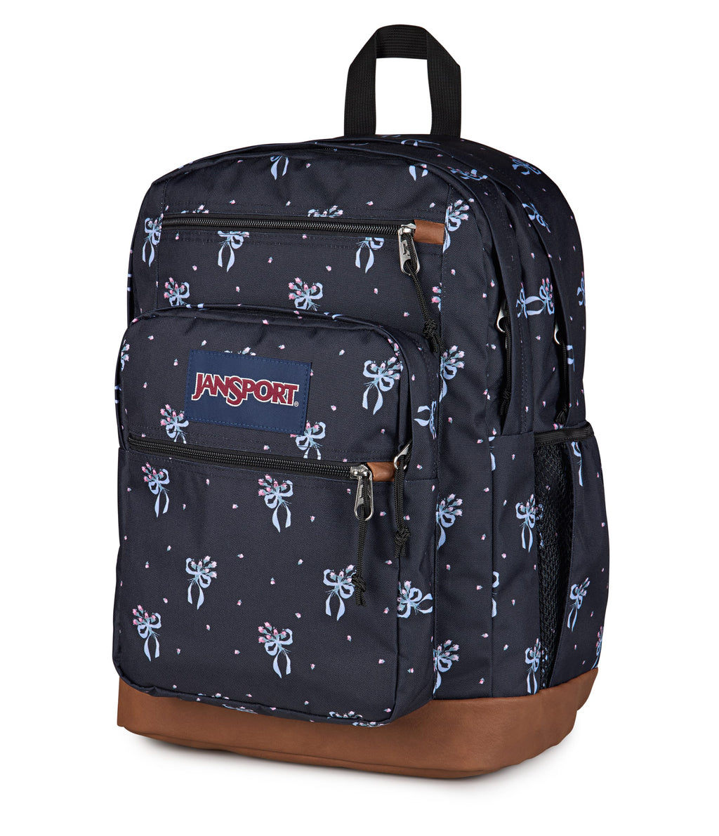 Jansport Cool Student Laptop Backpack - Pastel Petals Black
