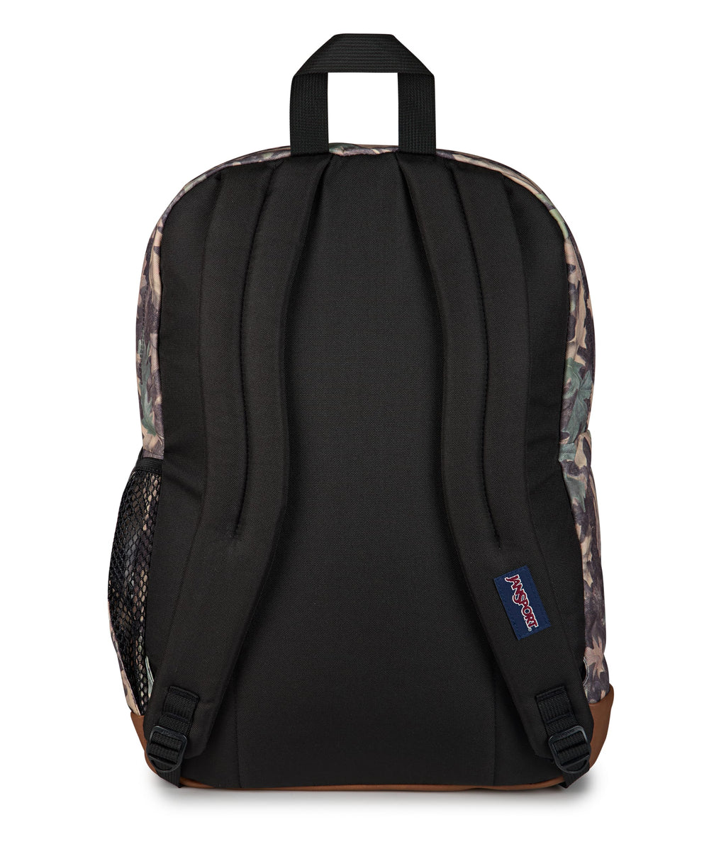 Jansport Cool Student Laptop Backpack - Woodland Camo Green