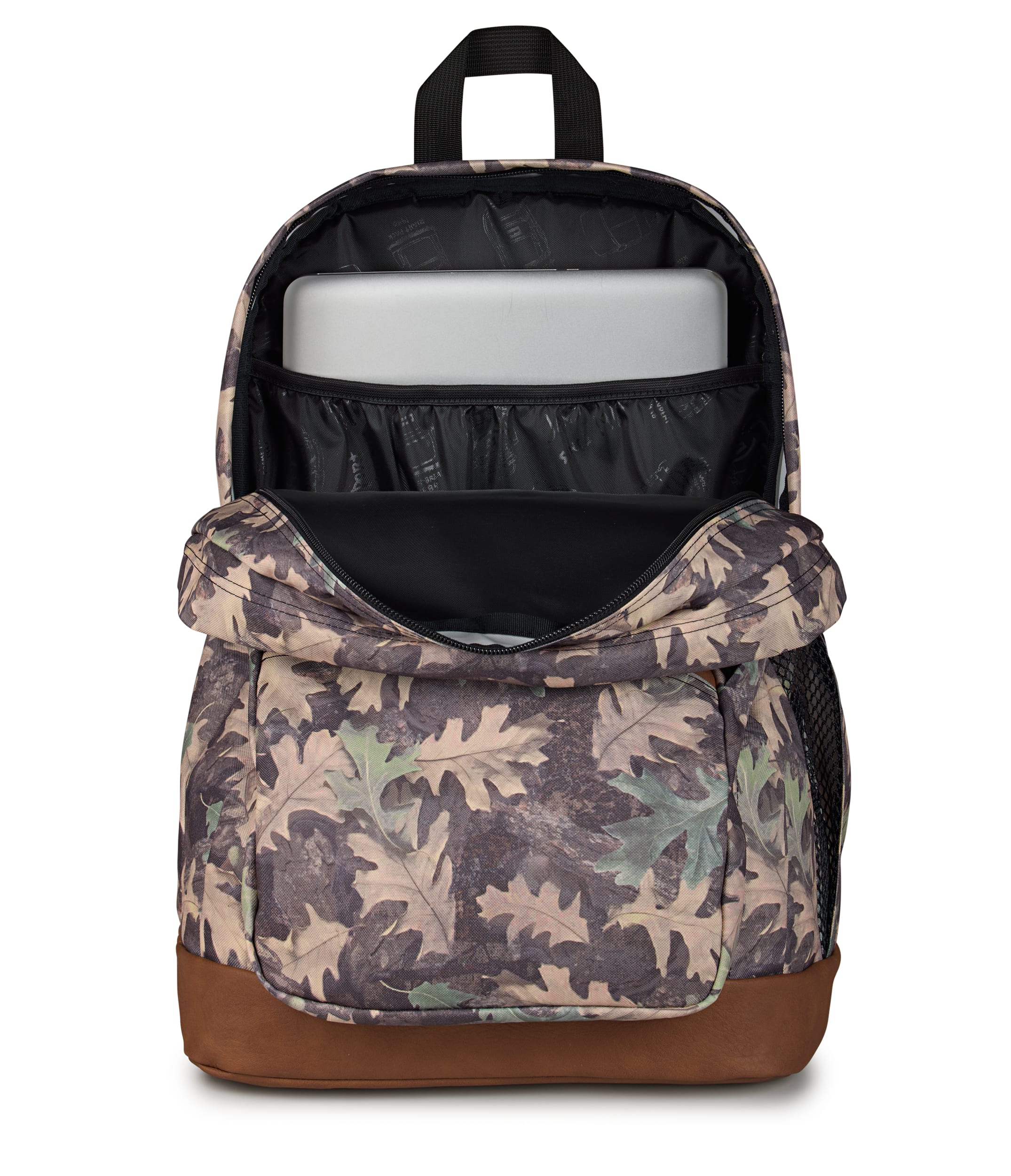 Jansport Cool Student Laptop Backpack - Woodland Camo Green