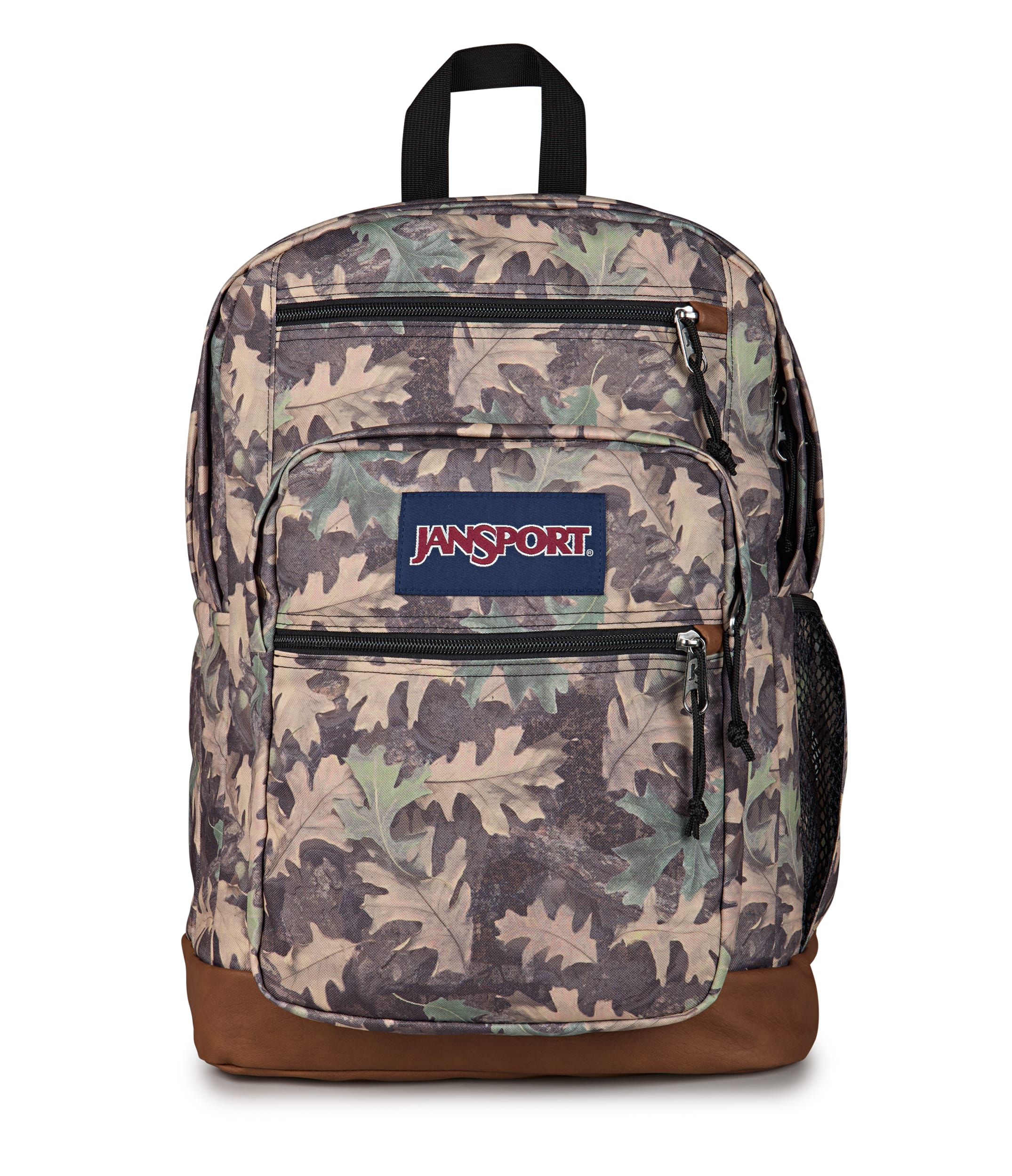 Jansport Cool Student Laptop Backpack - Woodland Camo Green