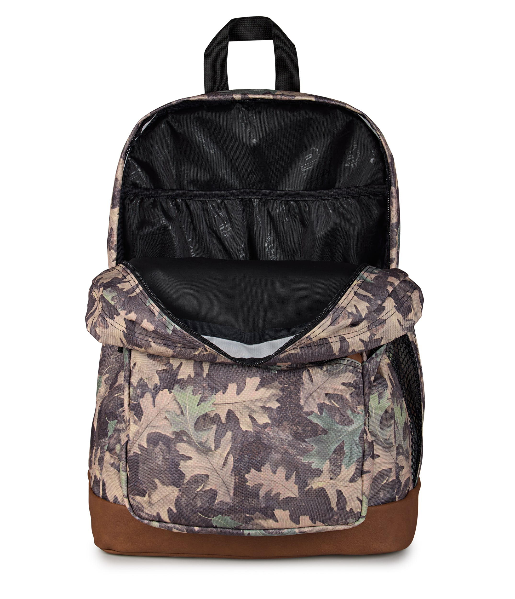 Jansport Cool Student Laptop Backpack - Woodland Camo Green