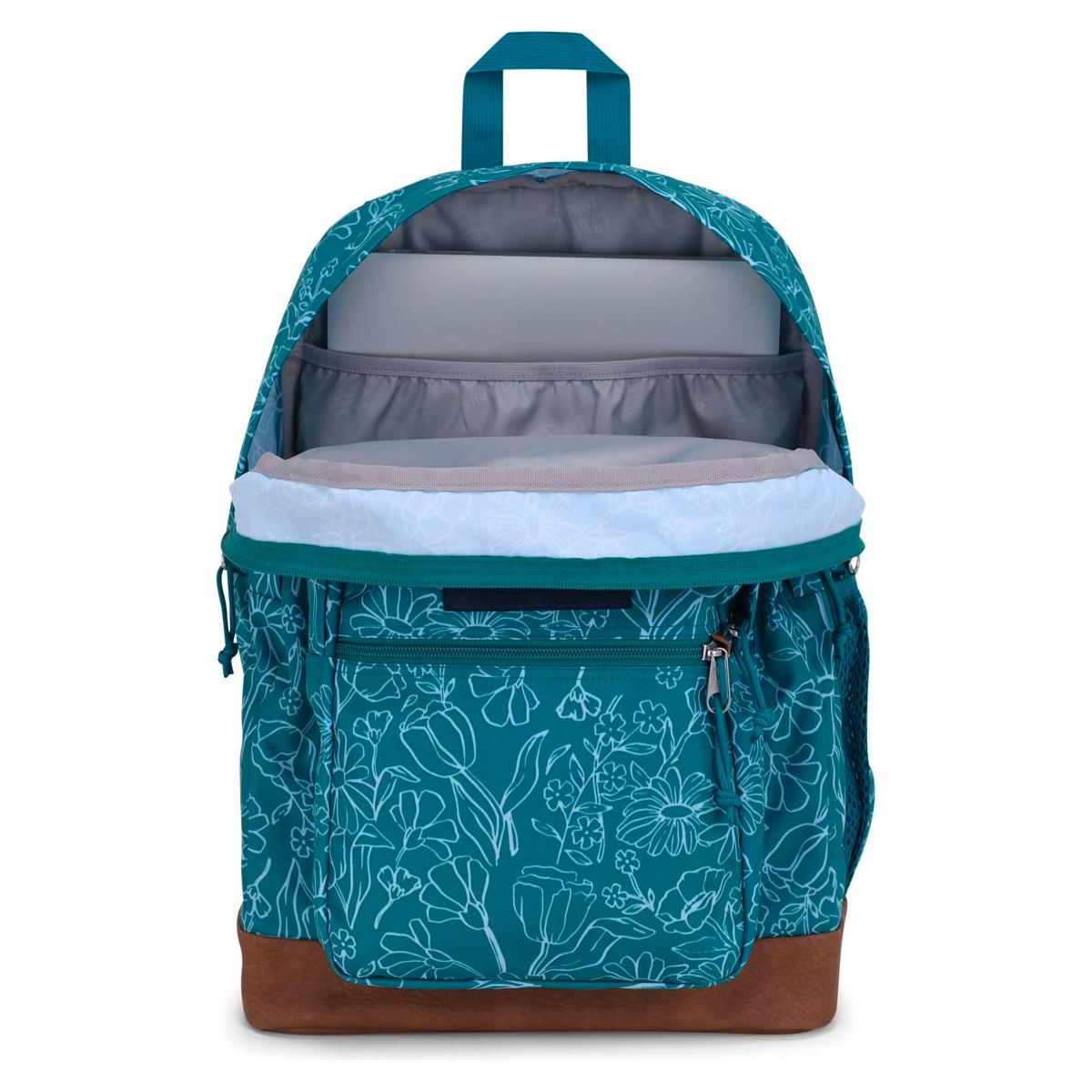 JanSport Cool Student Backpack - Delightful Daisies Green
