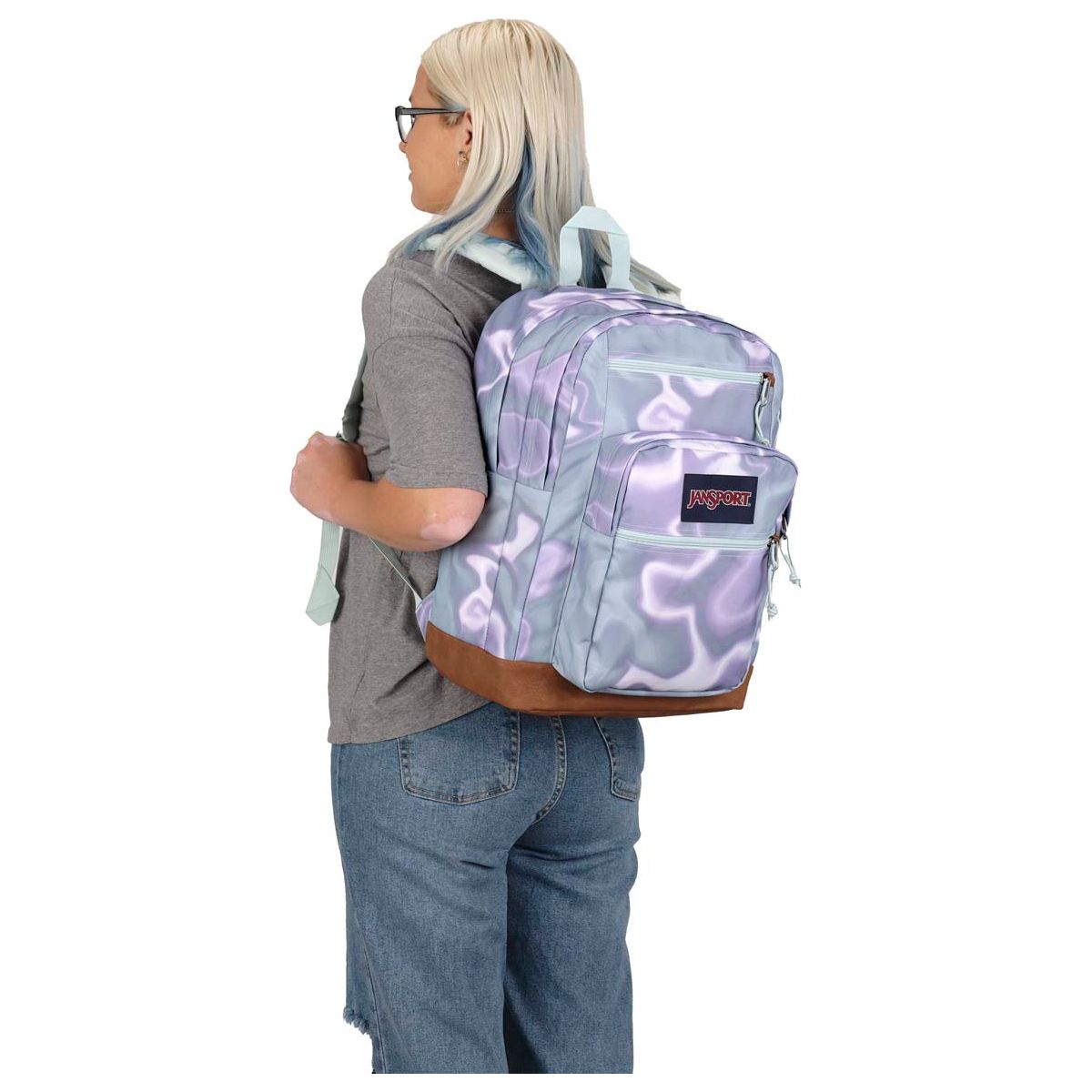 JanSport Cool Student Backpack - Platinum Puddles