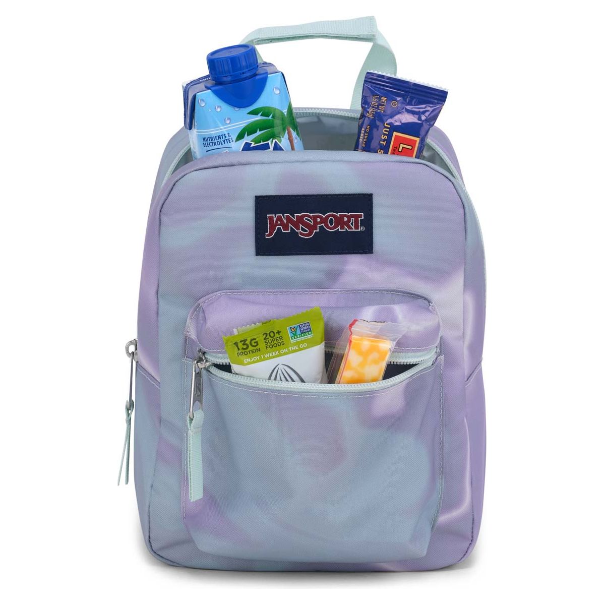 Jansport Big Break Lunch Bag - Platinum Puddles