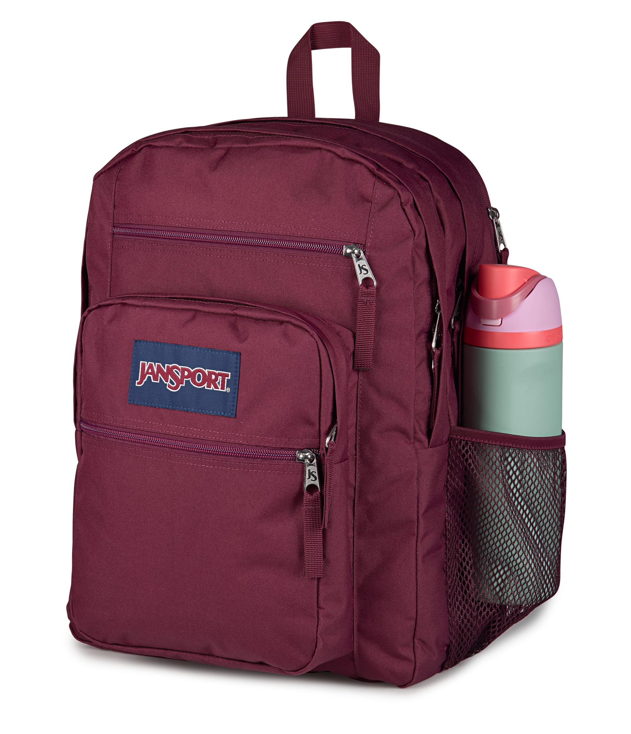 JanSport Big Student Laptop Backpack - Cherry Lacquer