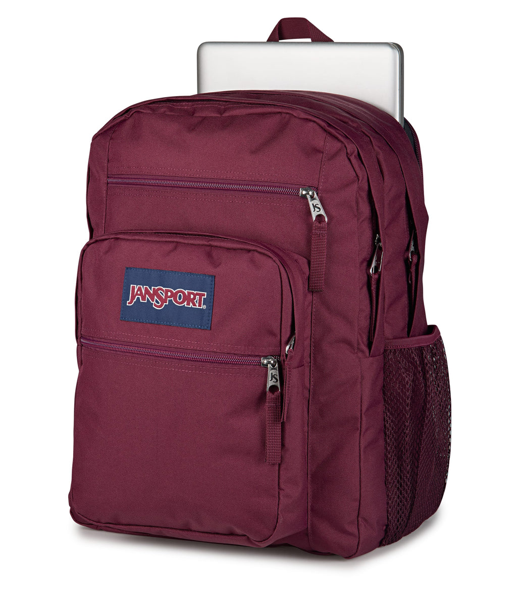 JanSport Big Student Laptop Backpack - Cherry Lacquer