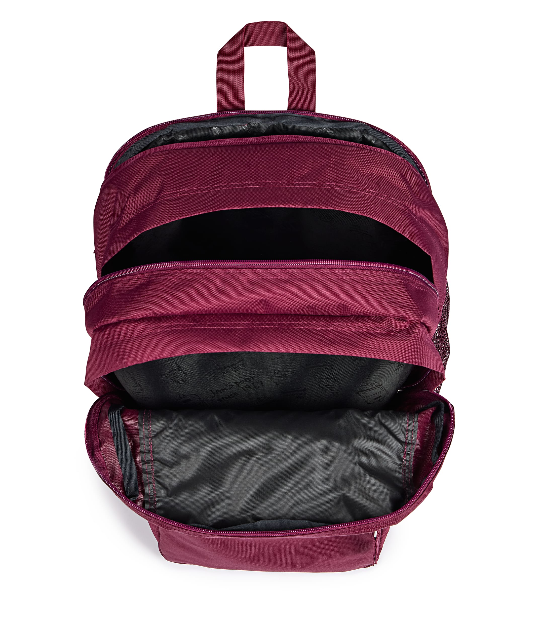 JanSport Big Student Laptop Backpack - Cherry Lacquer