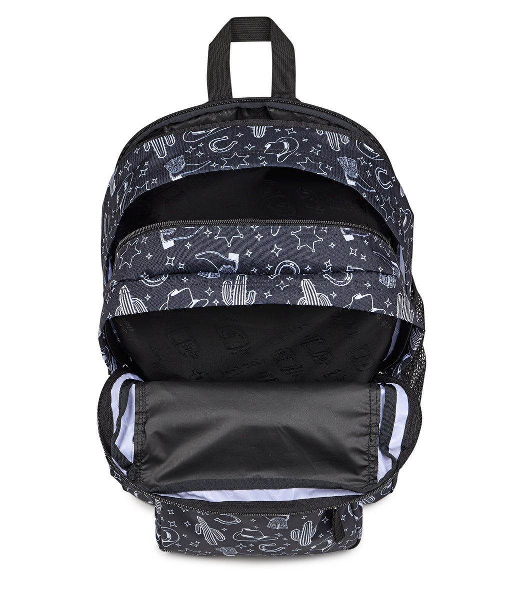 JanSport Big Student Laptop Backpack - Wild West Escape Black