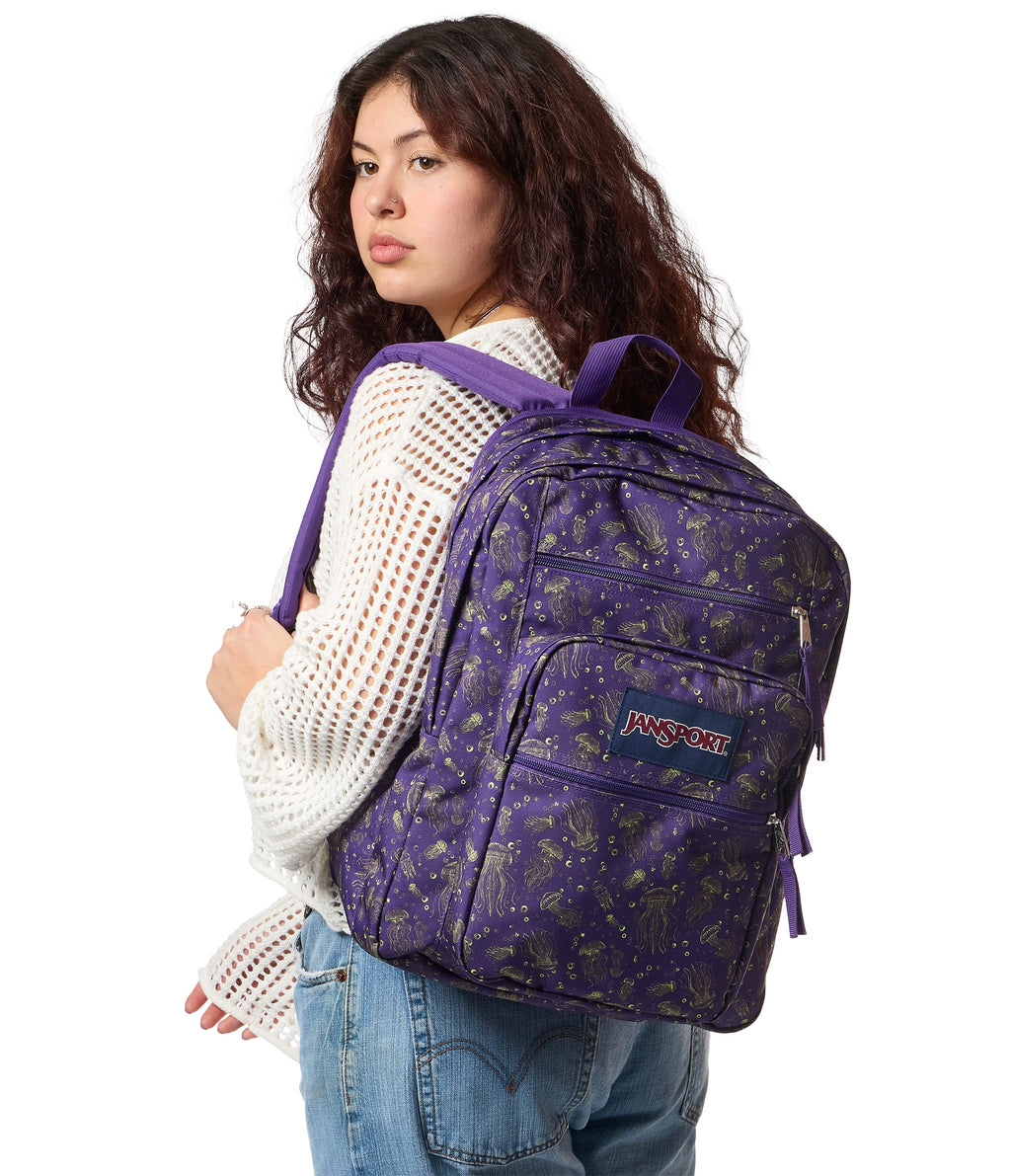 JanSport Big Student Laptop Backpack - Very Jelly Grape
