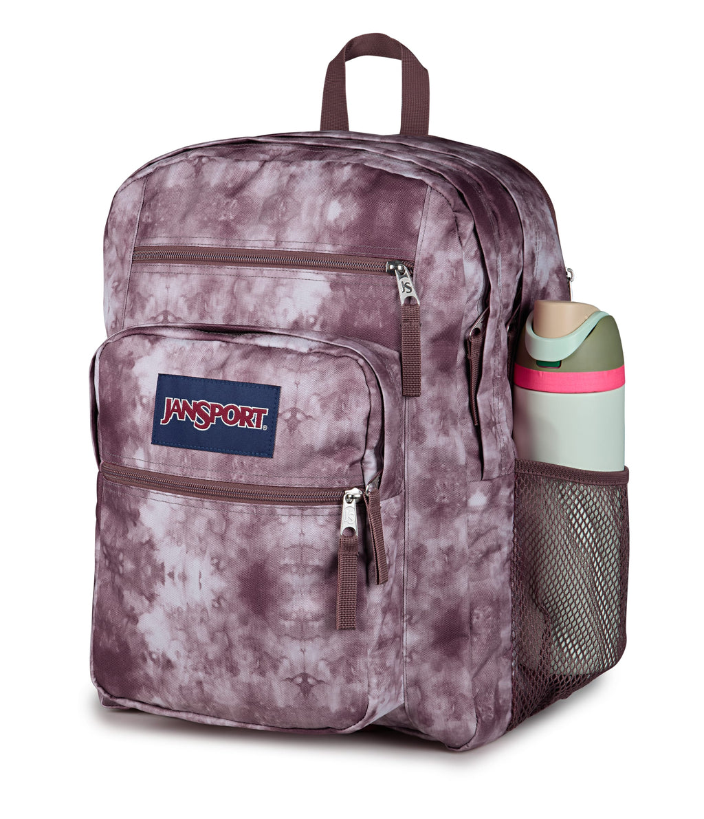 JanSport Big Student Laptop Backpack - Ice Dye Mahogany Haze