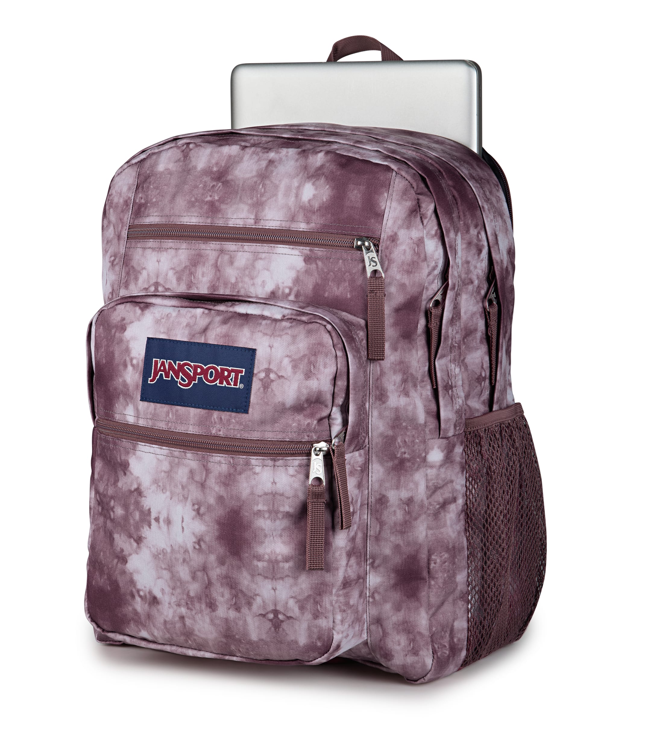 JanSport Big Student Laptop Backpack - Ice Dye Mahogany Haze