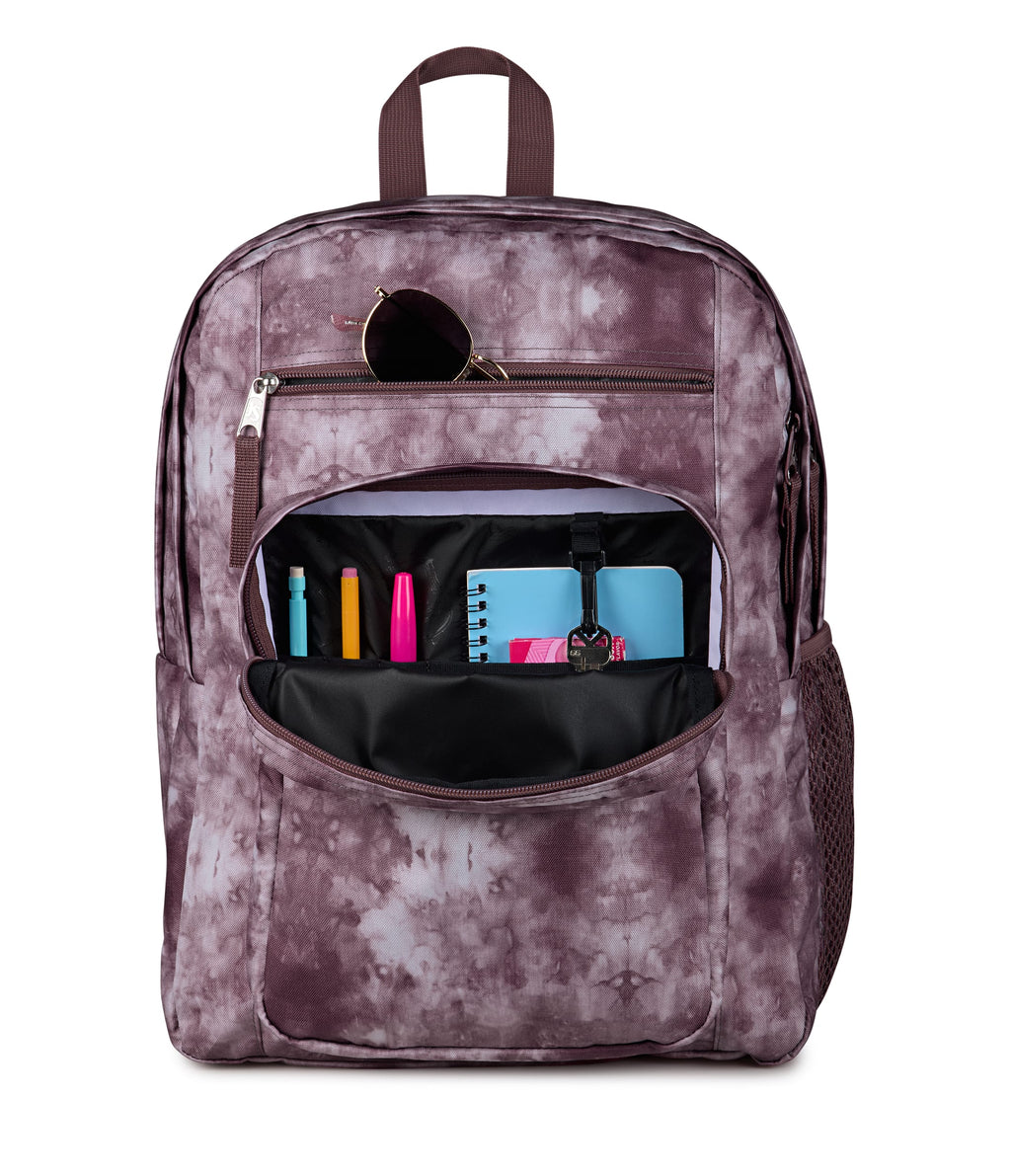 JanSport Big Student Laptop Backpack - Ice Dye Mahogany Haze