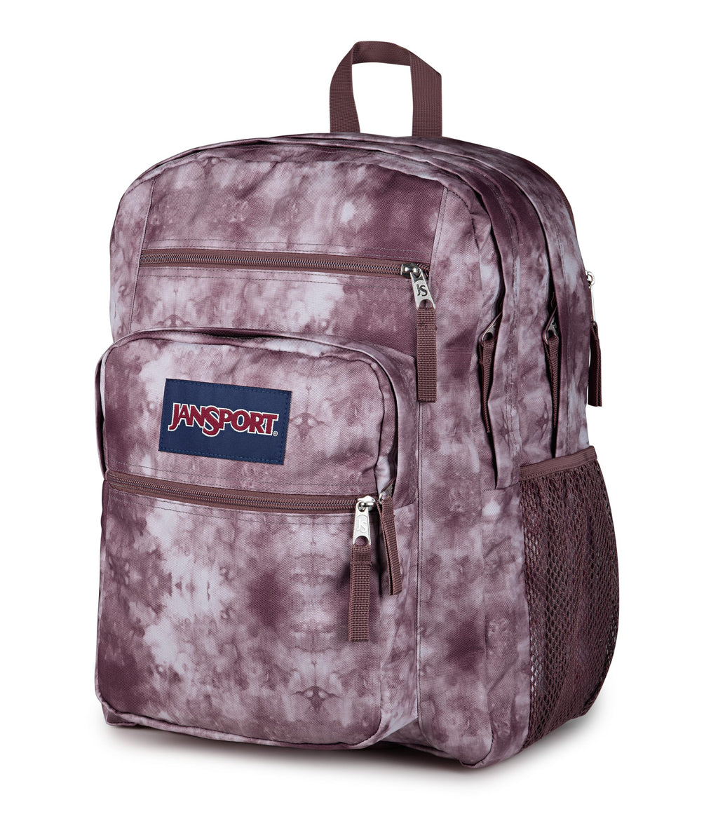 JanSport Big Student Laptop Backpack - Ice Dye Mahogany Haze