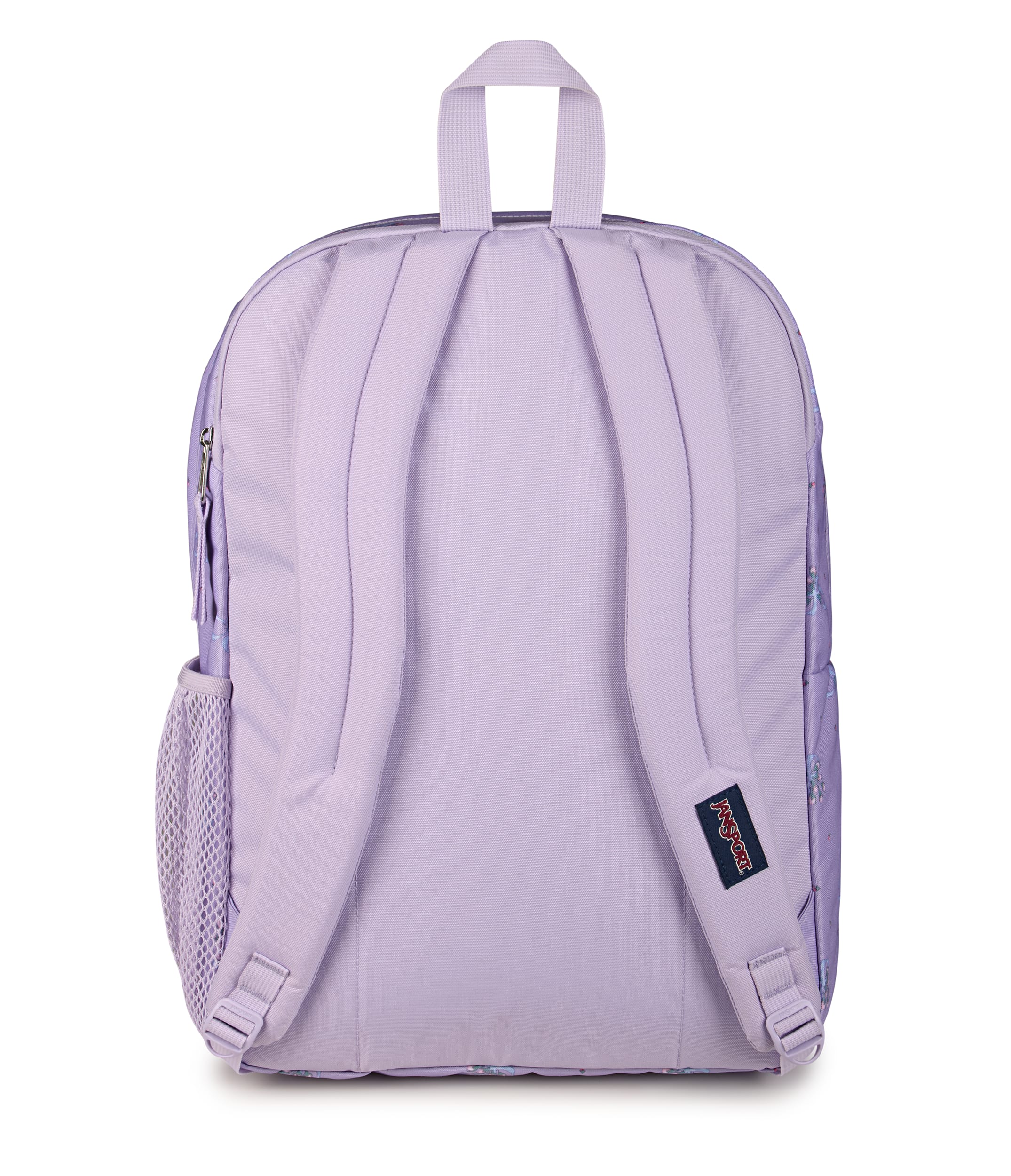 JanSport Big Student Laptop Backpack - Pastel Petals Lilac