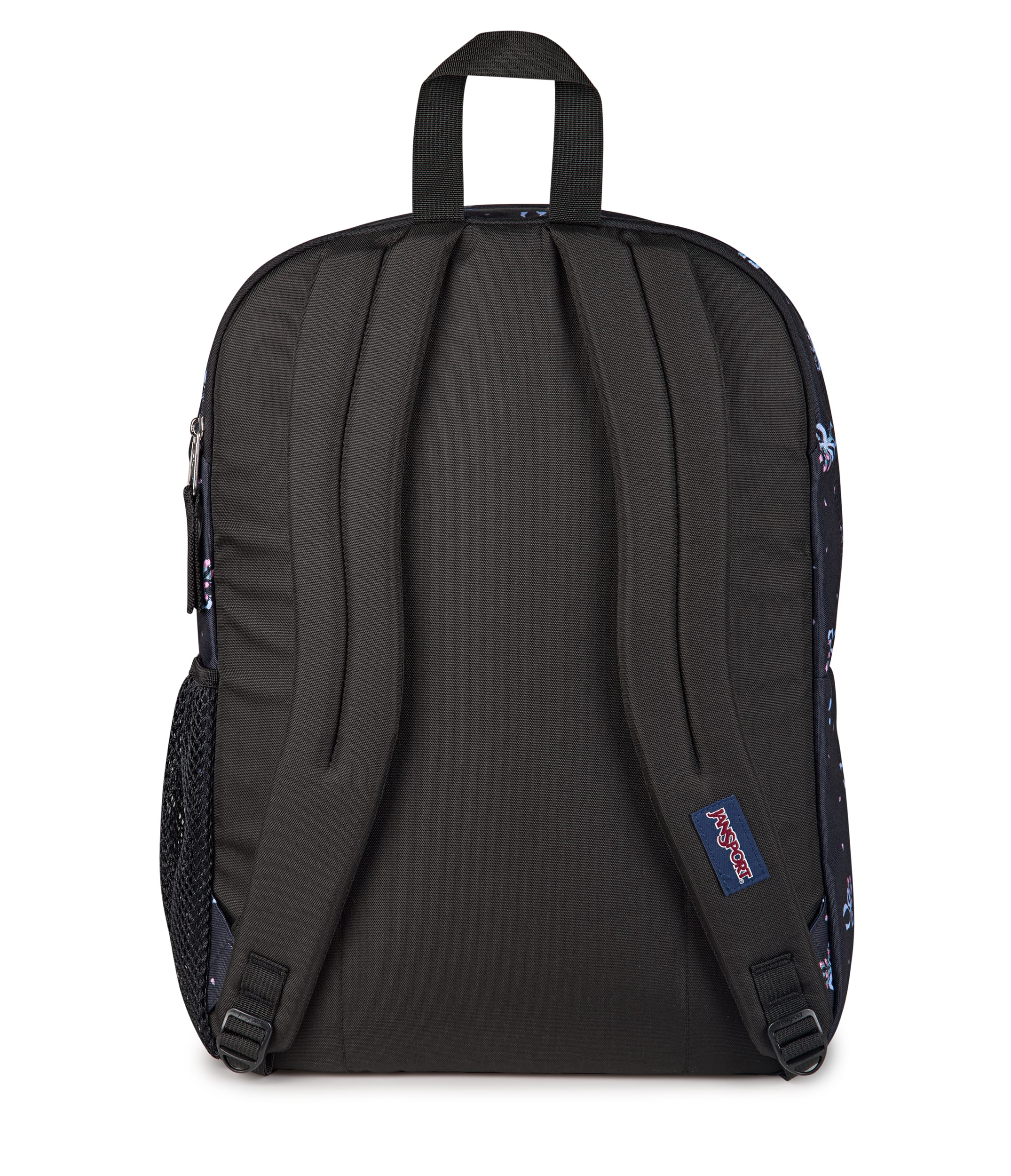 JanSport Big Student Laptop Backpack - Pastel Petals Black
