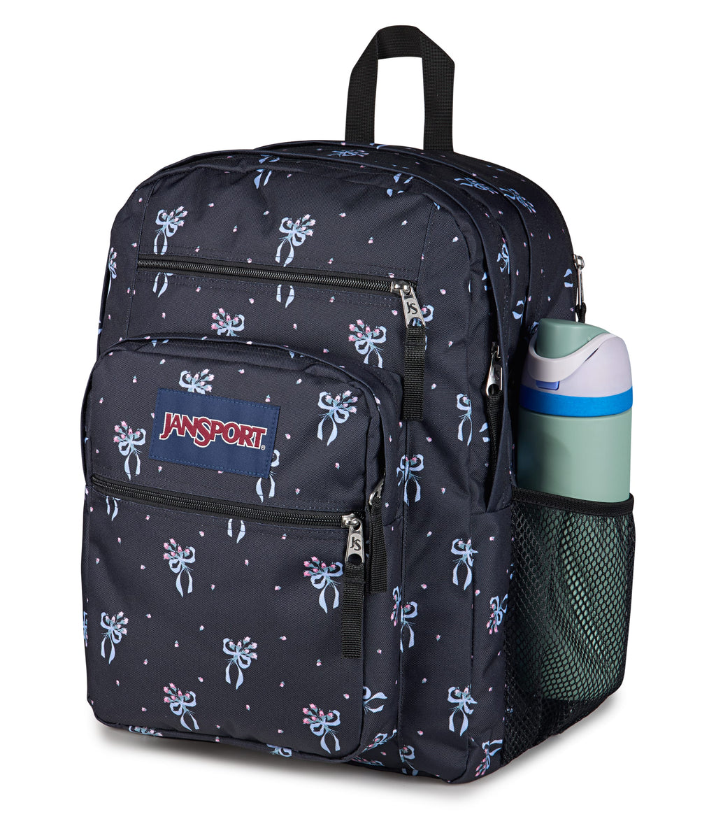 JanSport Big Student Laptop Backpack - Pastel Petals Black