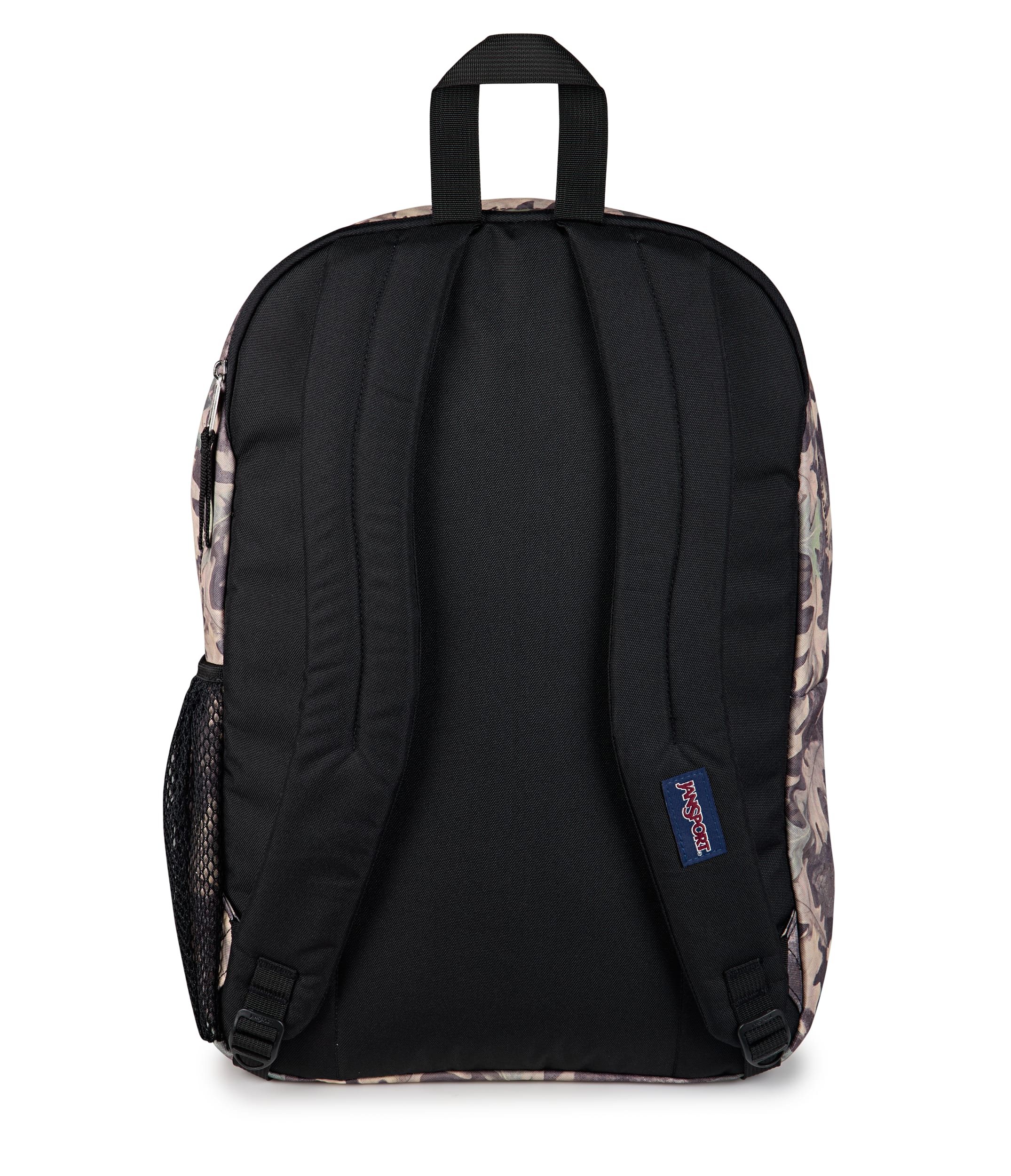 JanSport Big Student Laptop Backpack - Woodland Camo Green
