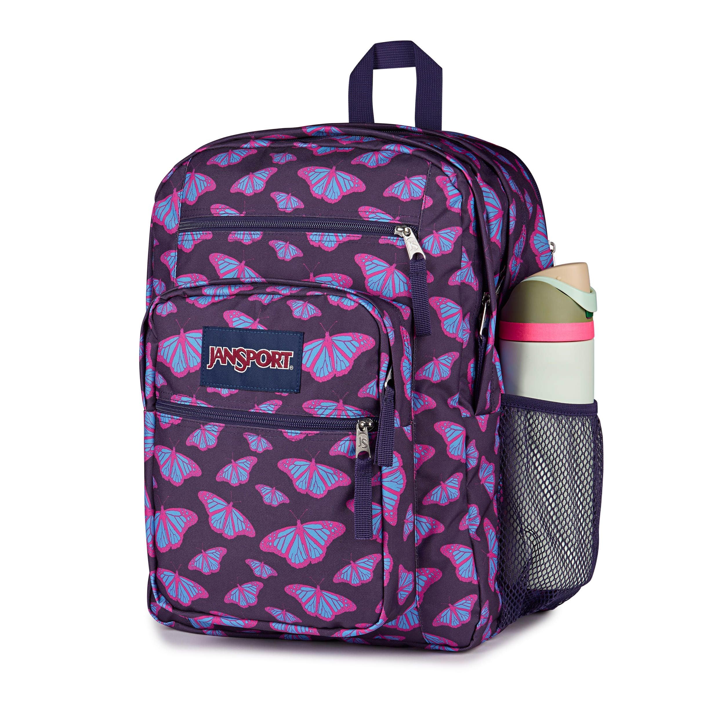 JanSport Big Student Backpack - Flutter By Purple
