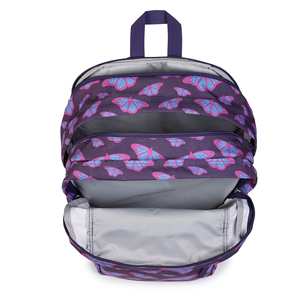 JanSport Big Student Backpack - Flutter By Purple
