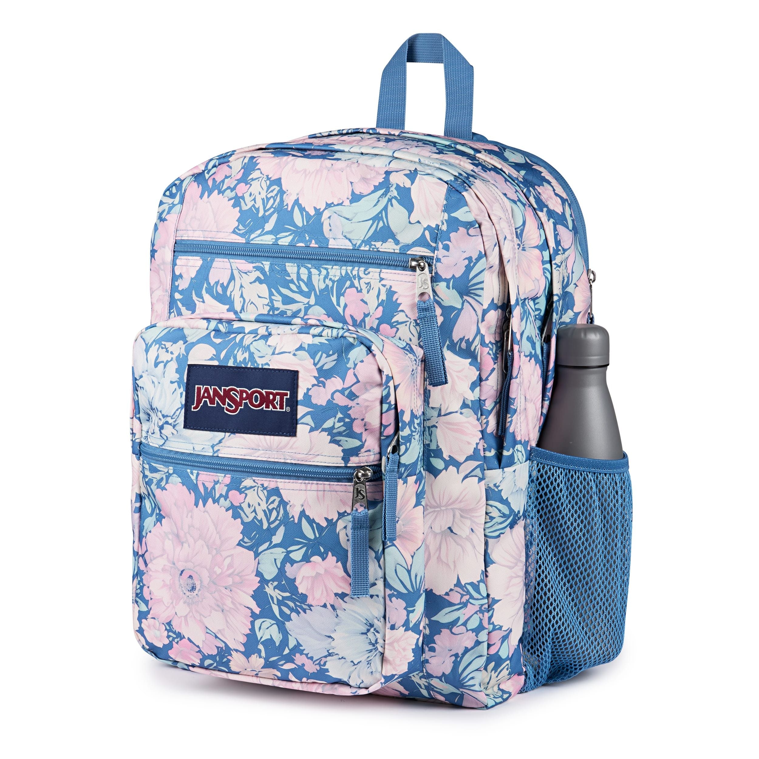 JanSport Big Student Backpack - Faded Tapestry Elemental Blue