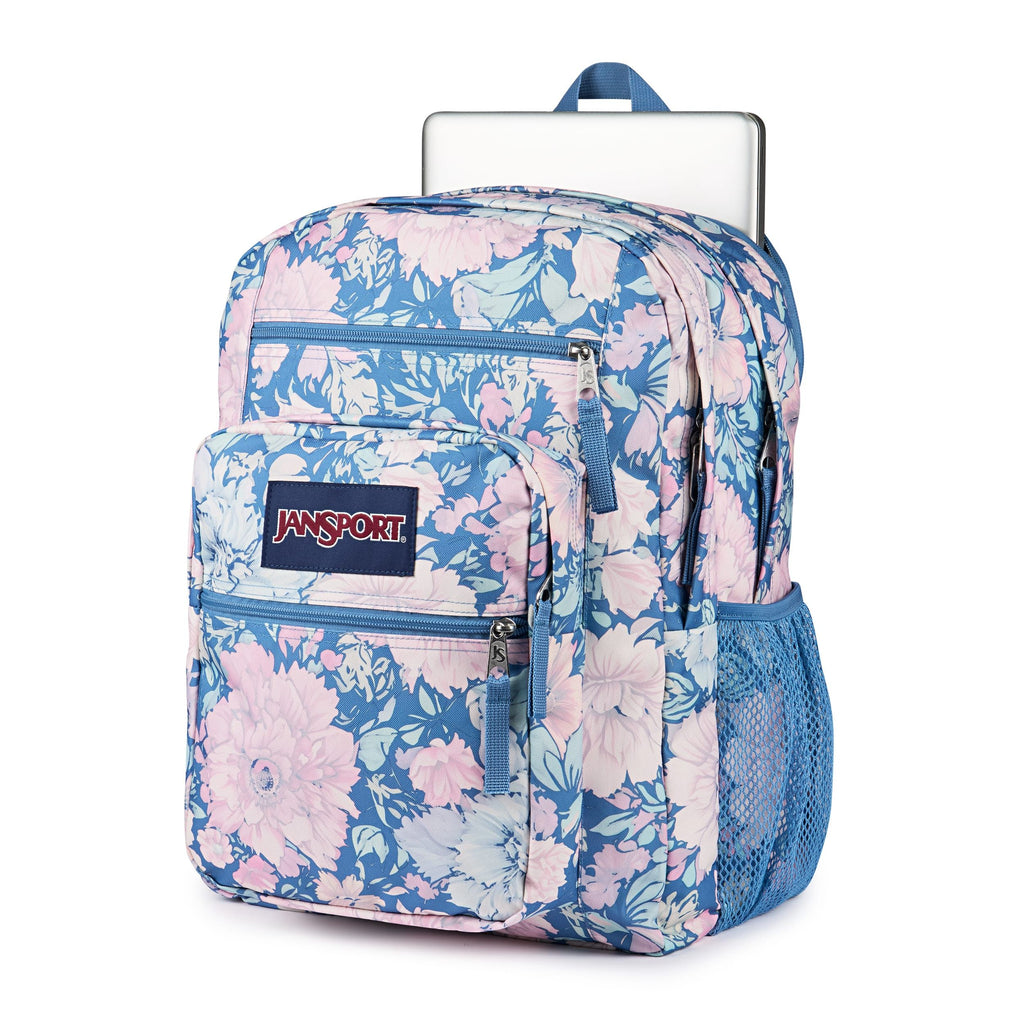 JanSport Big Student Backpack - Faded Tapestry Elemental Blue