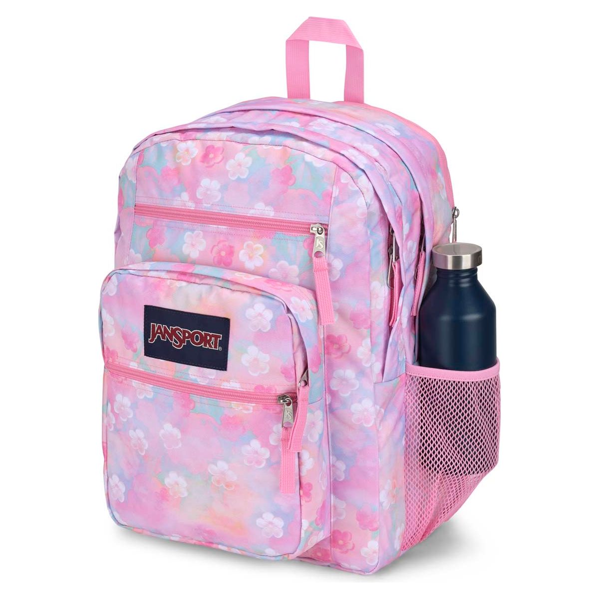 Jansport Big Student Backpack - Neon Daisy