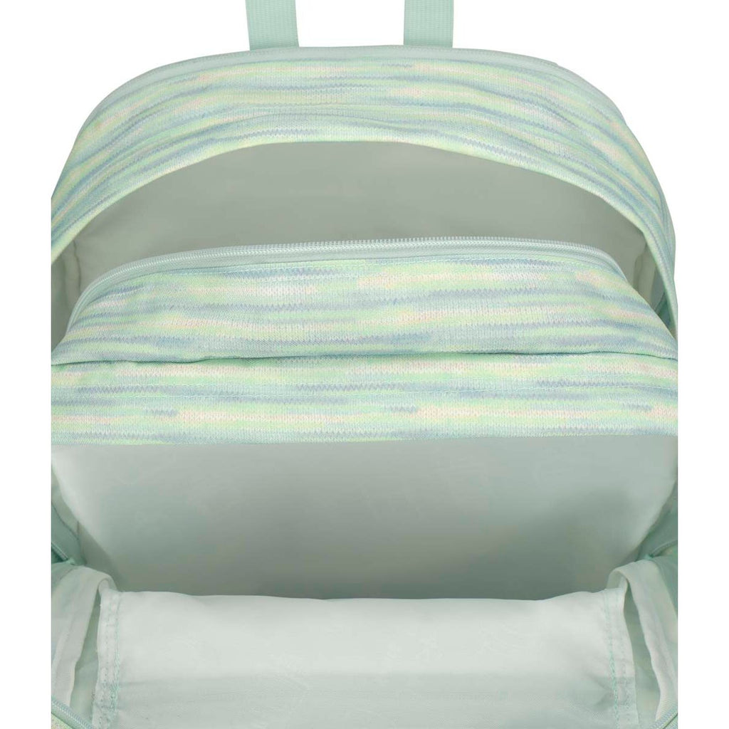 JanSport Big Student Backpack - 70S Space Dye Fresh Mint