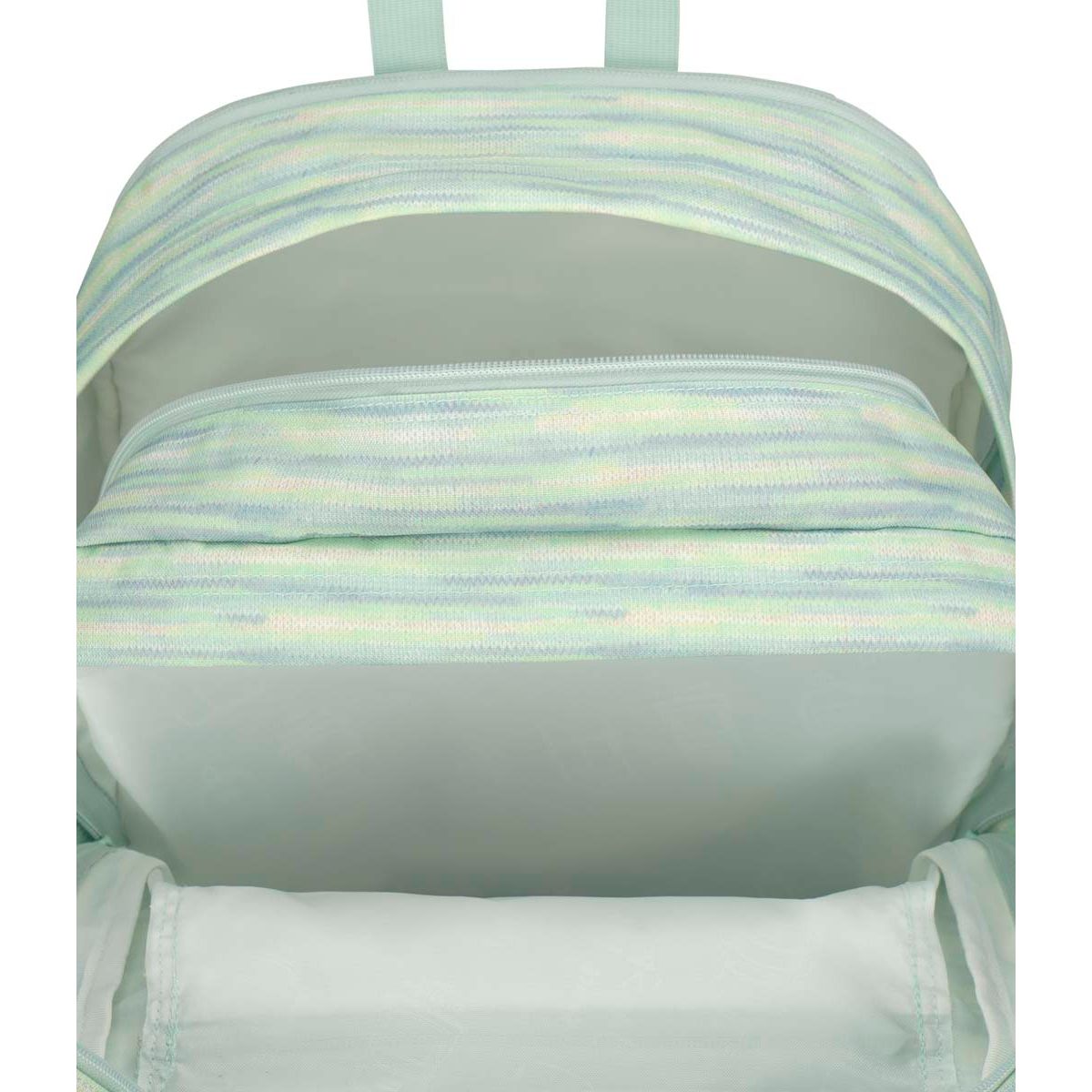 JanSport Big Student Backpack - 70S Space Dye Fresh Mint