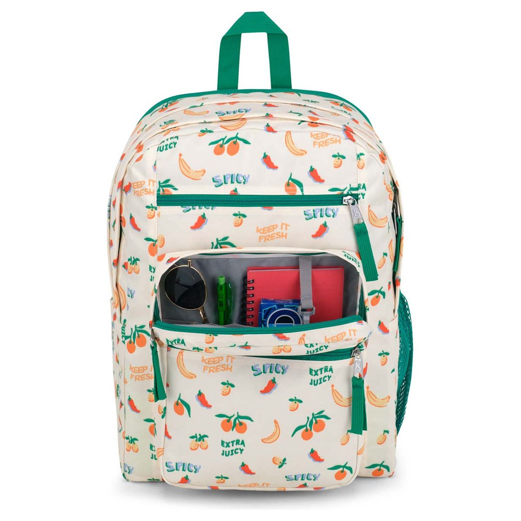 Jansport Big Student Backpack - Five a day cream