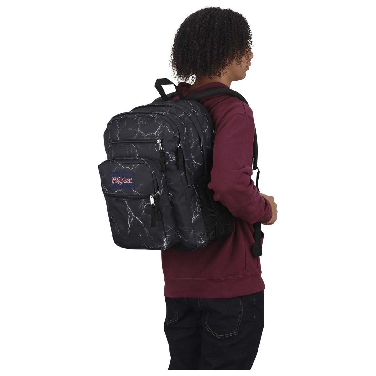 Jansport Big Student Backpack - Electric Bolts