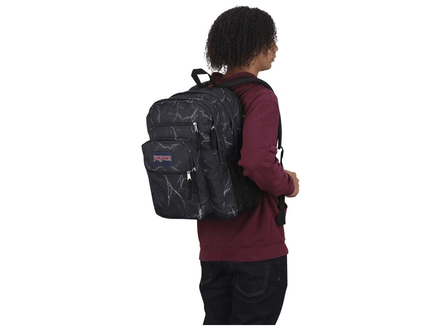 Jansport Big Student Backpack - Electric Bolts – MouraCuir