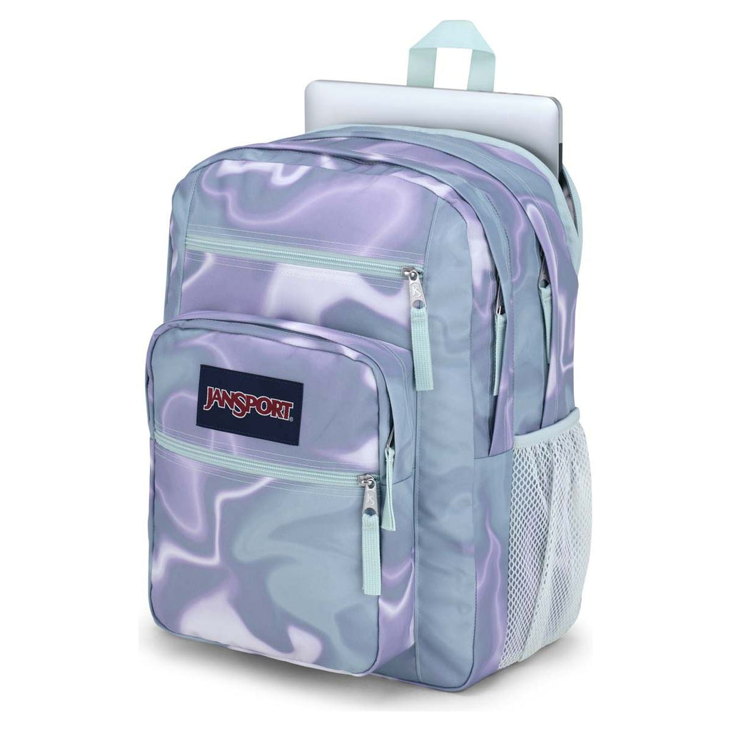Jansport Big Student Backpack - Platinum Puddles