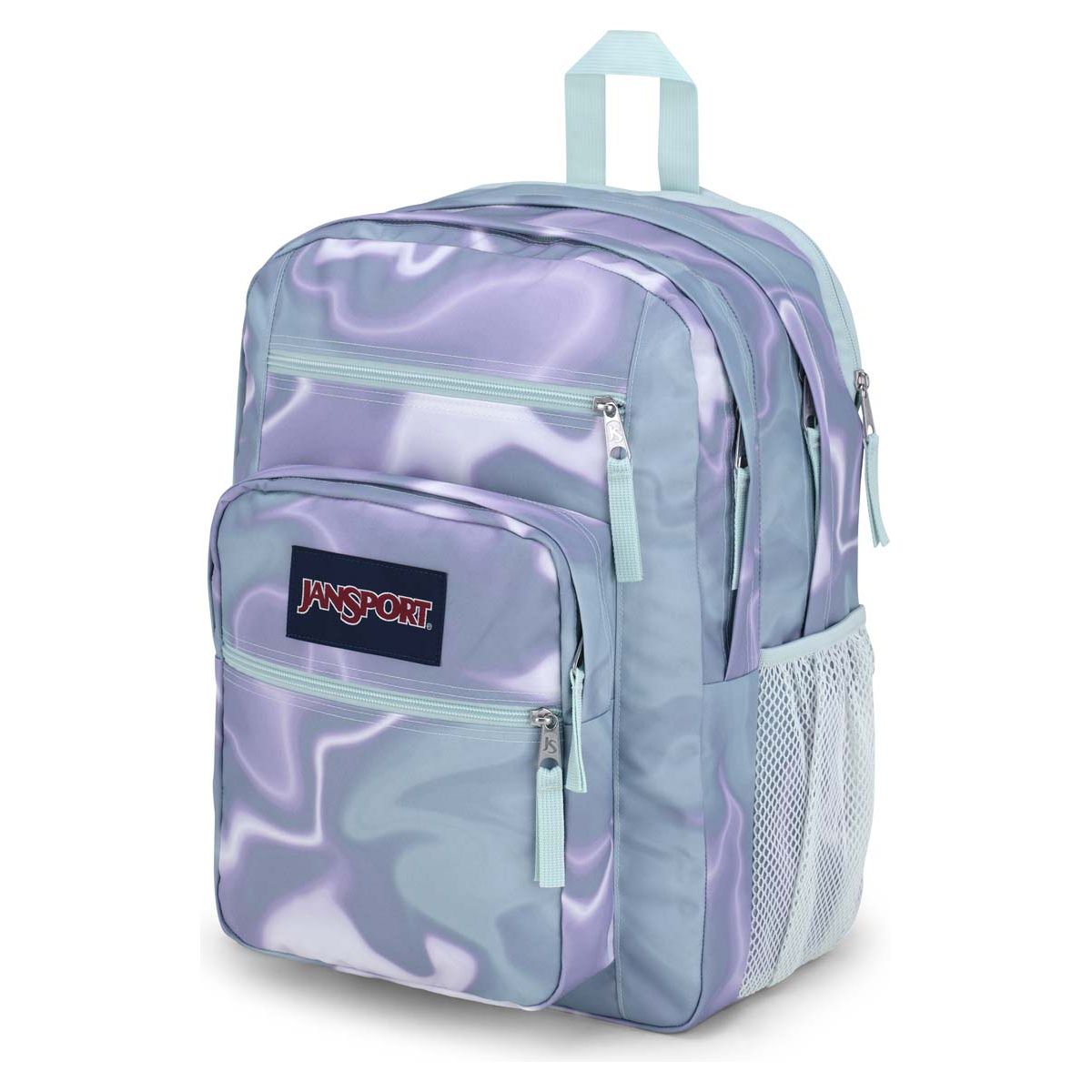 Jansport Big Student Backpack - Platinum Puddles