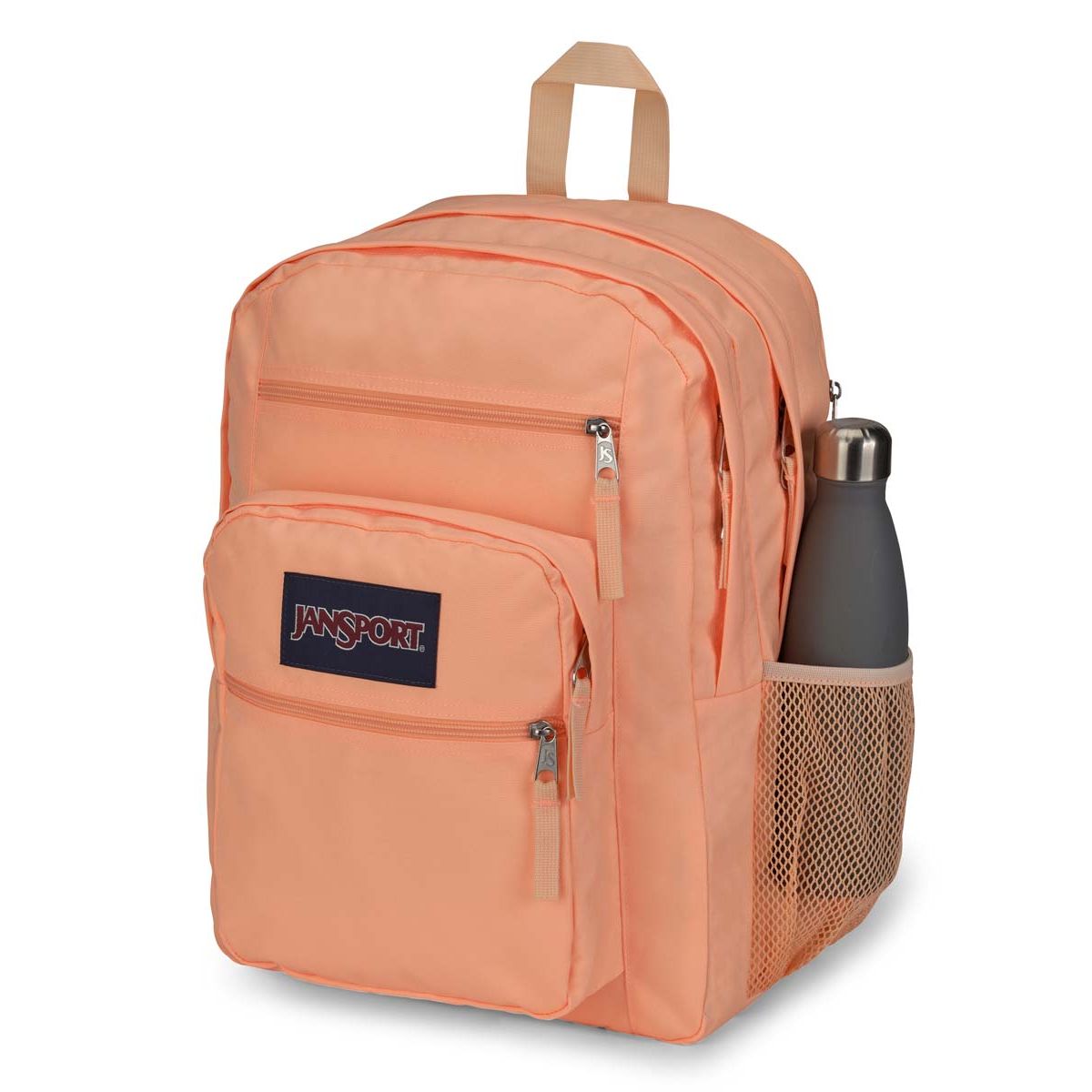 JanSport Big Student Backpack - Peach Neon