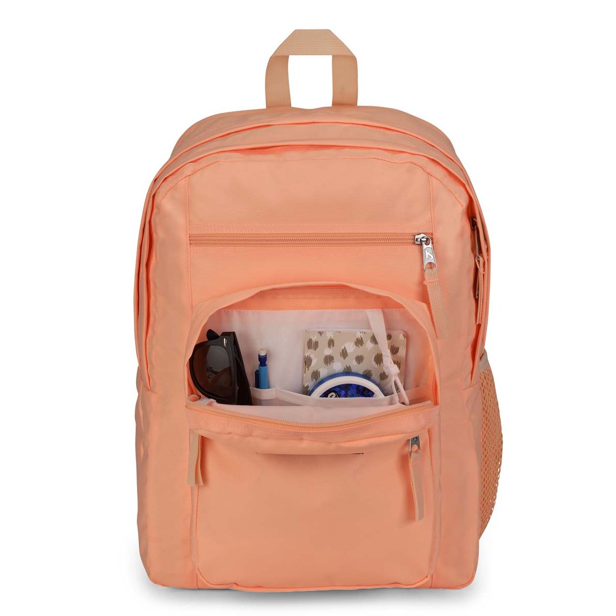 JanSport Big Student Backpack - Peach Neon