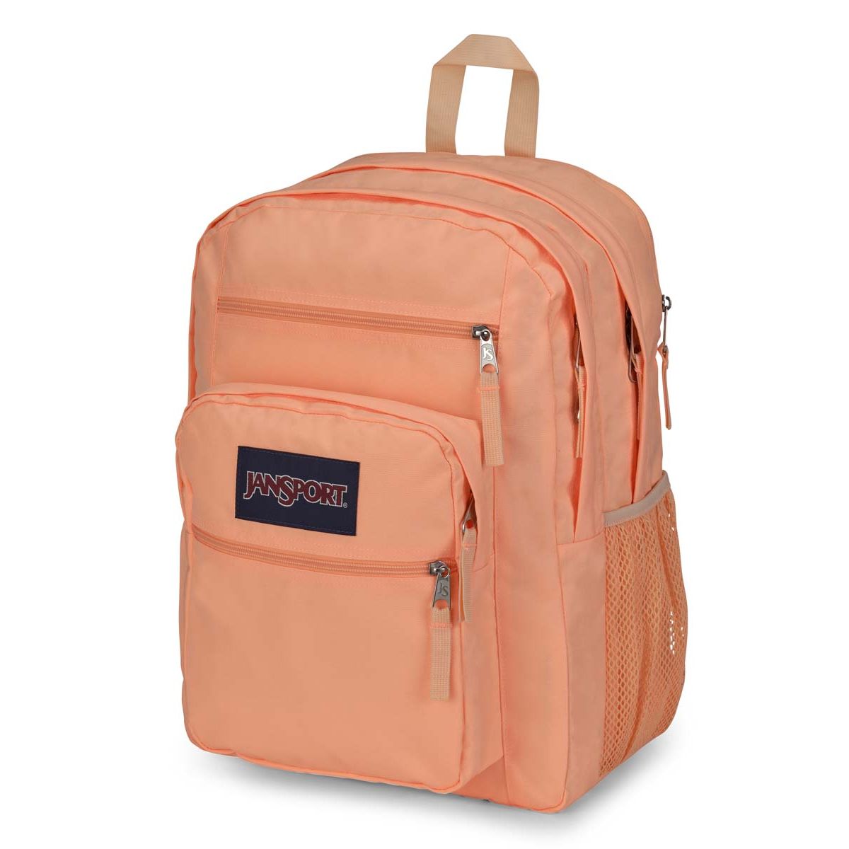 JanSport Big Student Backpack - Peach Neon