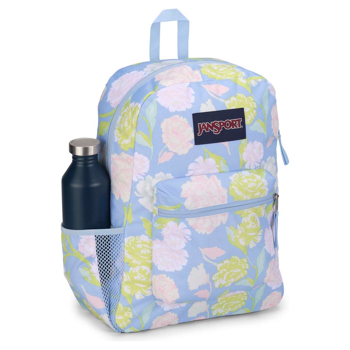 JanSport Cross Town Backpack – Autumn Tapestry Hydrangea