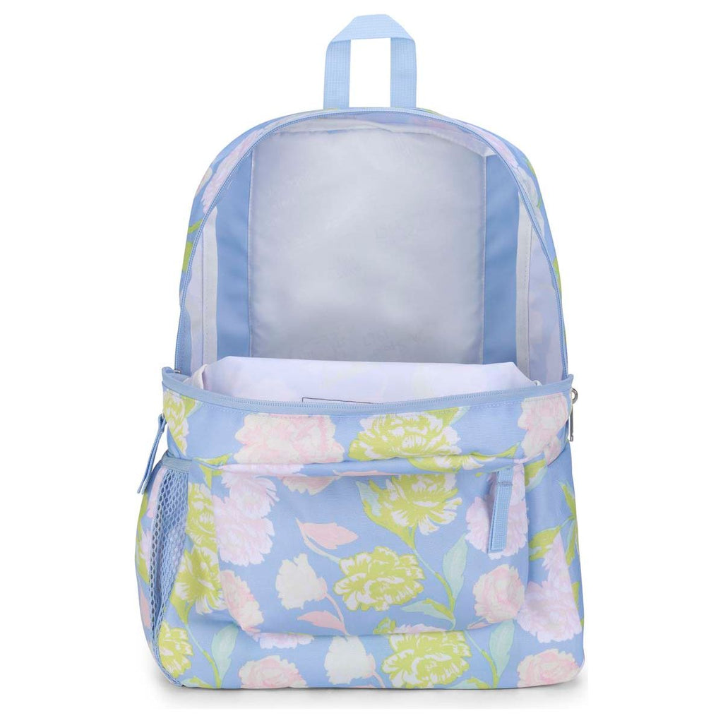 JanSport Cross Town Backpack – Autumn Tapestry Hydrangea