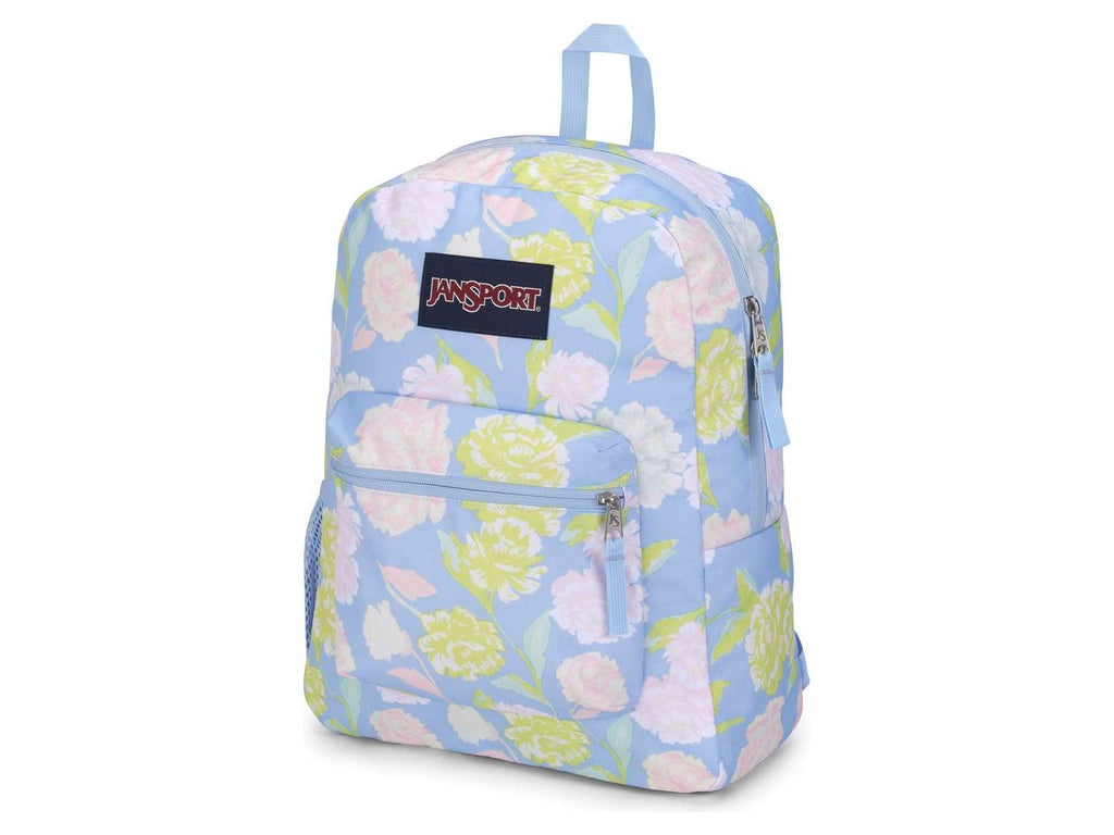 JanSport Cross Town Backpack – Autumn Tapestry Hydrangea – MouraCuir