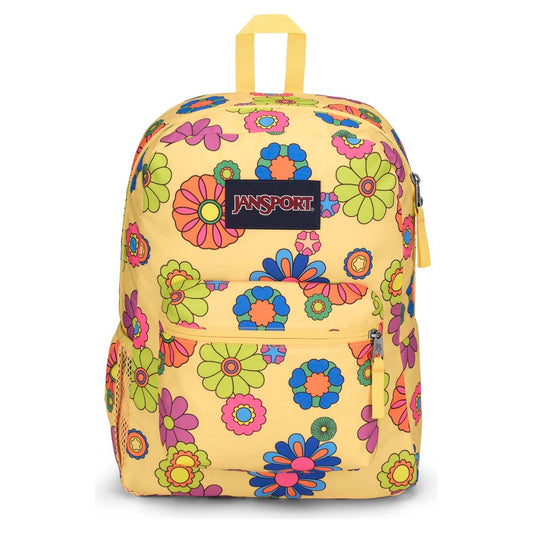Sac à dos JanSport Cross Town – Le pouvoir à la fleur