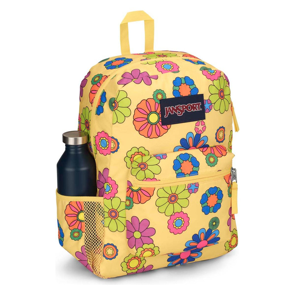 Sac à dos JanSport Cross Town – Le pouvoir à la fleur